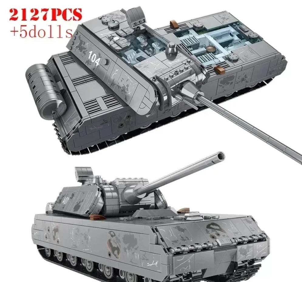 MOC Panzer VIII Maus Building Blocks