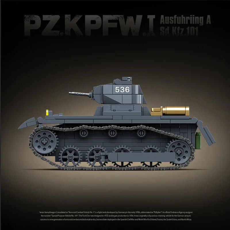 MOC Panzerkampfwagen I Sdkfz 101