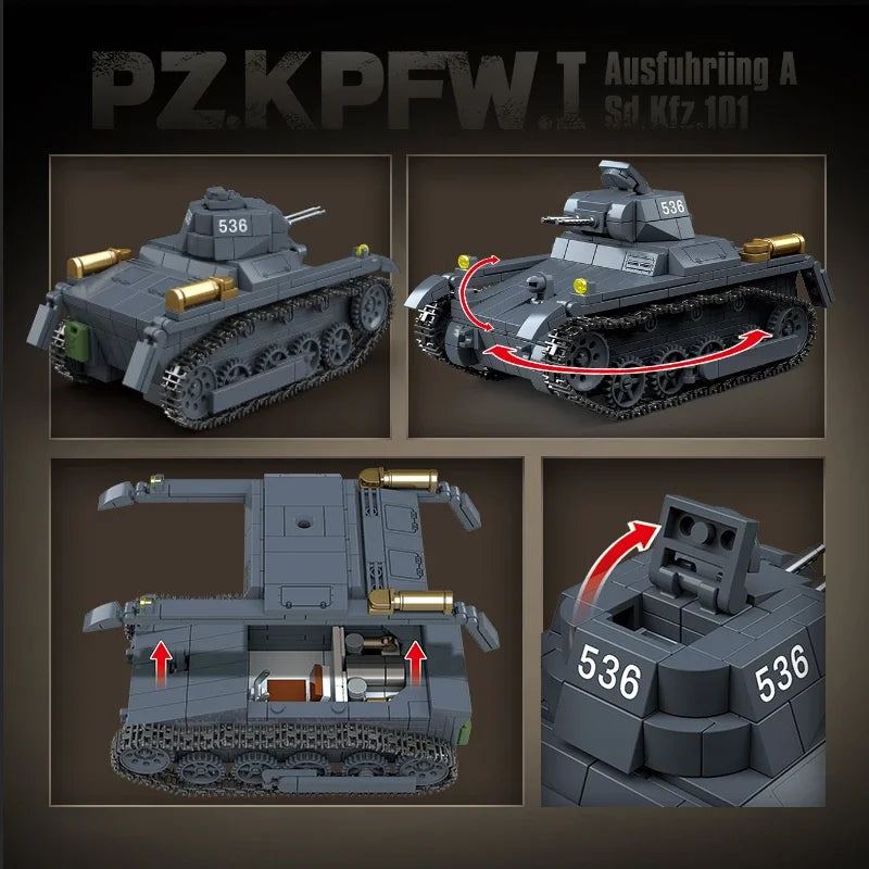 MOC Panzerkampfwagen I Sdkfz 101