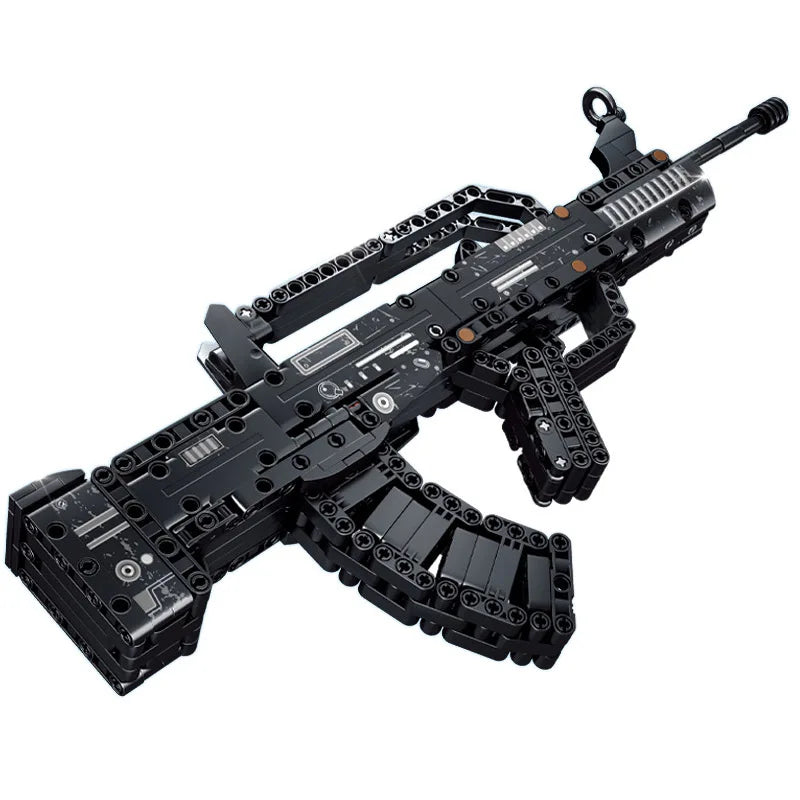 MOC 98K Rifle QBZ95 Lego DIY Kar98 Weapon kits