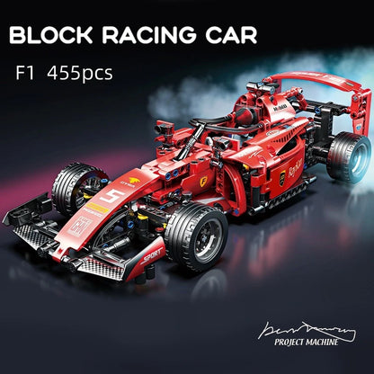 F1 Lego Race Car MOC Building Blocks