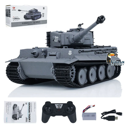 1/24 RC Battle Tank Tiger I Radio Control Tank Infrared