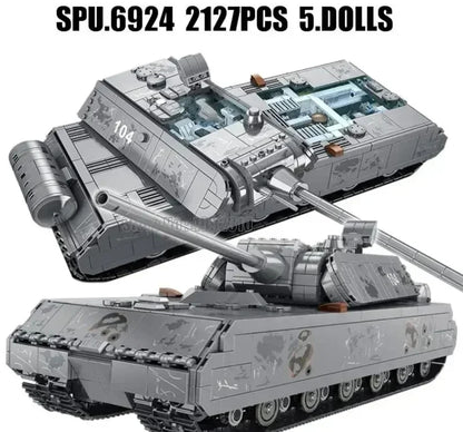 MOC Panzer VIII Maus Building Blocks