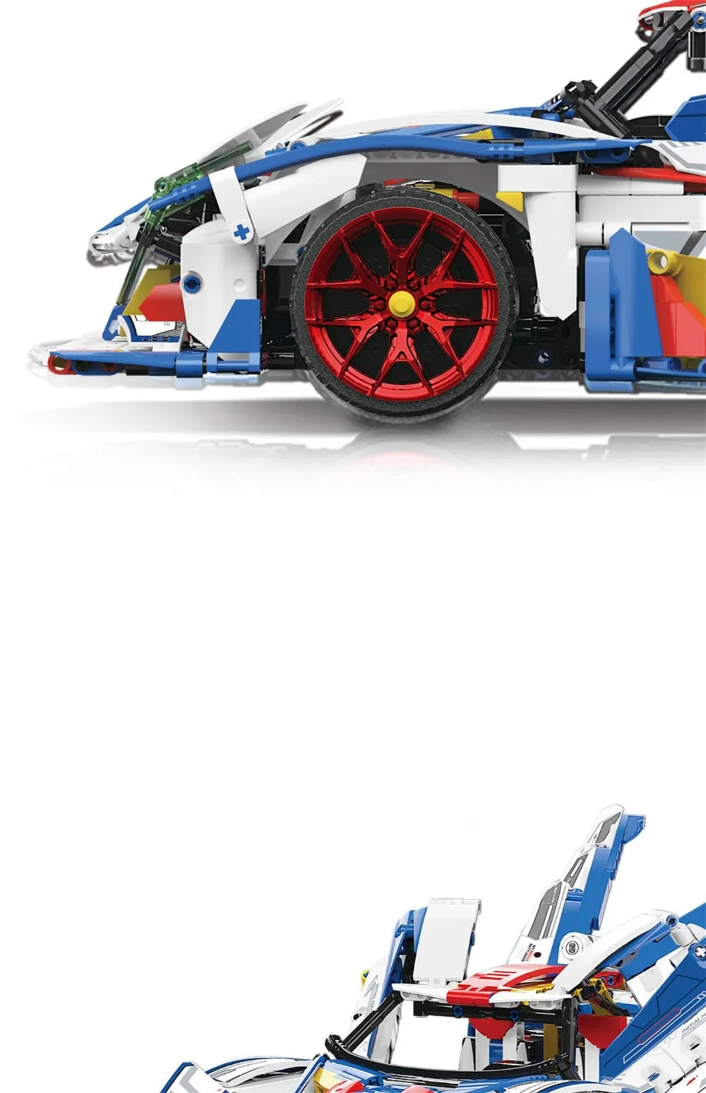 Lego Apollo EVO Building Blocks Bricks Super Sports Car