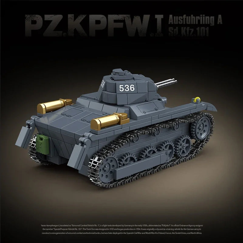 MOC Panzerkampfwagen I Sdkfz 101