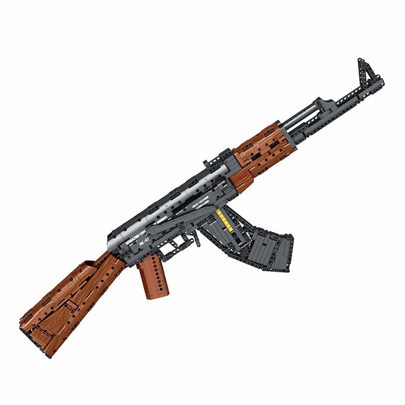 MOC AK47 Gun Model Building Blocks Set