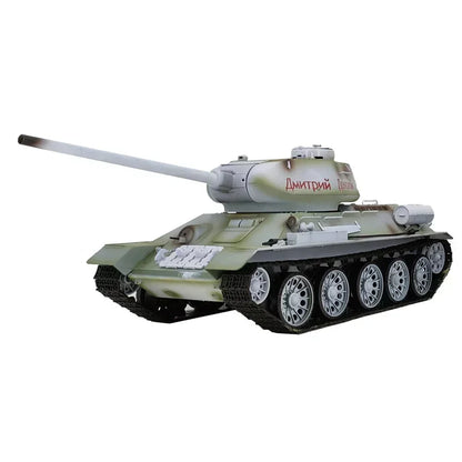 T34/85 Large Multi Functional Combat Simulation RC Tank